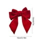 thumbnail image 3 of Christmas Printed Ribbon Handmade Christmas Bow Weave Ribbon Snowflake Pinecone Faux Linen Khaki-Colored Edged Satin Ribbon, 3 of 7