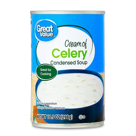 Great Value Cream of Celery Condensed Soup, 10.5 oz