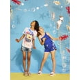 thumbnail image 5 of Spongebob X Justice Girls Sequin Denim Short, Sizes 6-18, Slim & Plus, 5 of 7