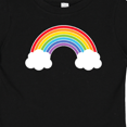 thumbnail image 4 of Inktastic Rainbow with Clouds Boys or Girls Baby T-Shirt, 4 of 5
