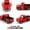 38 FORD F100 RED, variant on (bagged)1:38 Classical FORD F100 Pickup, Alloy Model Car, Simulated vehicle, children alloy car, boy's toy model, car ornaments