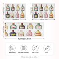 thumbnail image 2 of Yayeee Pillowcase Queen Size Set of 2 Satin Wrinkle Resistant Pillow Case, Happy Face Bottles, 2 of 7