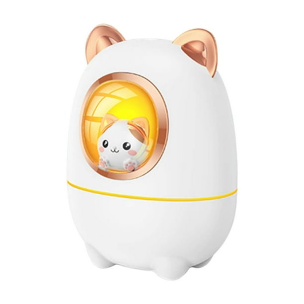 Humidificadores para dormitorio, humidificador, difusor de aroma para el hogar, difusor de aceites esenciales para el hogar, minidifusor para el hogar con luces para la oficina, humidificador con form