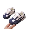 thumbnail image 4 of Willtoo Boys Girls Hook and Loop Sneakers Soft Non Slip Comfy Walking Shoes Lightweight Trendy Easy To Put on and Take Off Trainers, 4 of 5