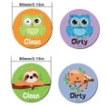 thumbnail image 1 of Magnetic Sign Multi-Function Dishwasher Decal Scratch Proof Sticker Sticker Labels for Labels Reversible Refrigerator Stickers Kitchen Storage Owl, 1 of 8