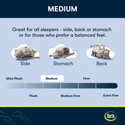 Serta 12 King Sheep Dreams Medium Memory Foam Mattress