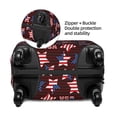thumbnail image 3 of Haiem American Stars1 Luggage Cover Printed Suitcase Covers for Luggage Elastic Washable Suitcase Protector Fits 18-32 Inch Luggage-Small, 3 of 8