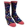 thumbnail image 2 of Women's Awesome Mom Socks Cute Mothers Day Flowers Novelty Footwear for Mama, 2 of 7