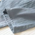 thumbnail image 4 of FAWUUDO Men's Pajama Pants Cotton Bottoms Soft Lightweight Loungewear with Drawstring and Pockets, 4 of 9