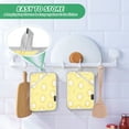 thumbnail image 7 of Smiling Suns Pot Holder Set 2 Piece Non-Slip Oven Hot Pads Heat Resistant Durable 7x9.8in, 7 of 7