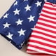 thumbnail image 4 of Conjunto de dos piezas de camiseta y pantalones cortos de verano para niño con estampado de letras del Día de la Independencia., 4 of 8