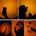 thumbnail image 5 of Lampe de Chevet Pliable Portable Usb Colorée Led Angle Réglable Projecteur Chambre Bar Café Éclairage Mural Décoratif Lampe Solaire, 5 of 5
