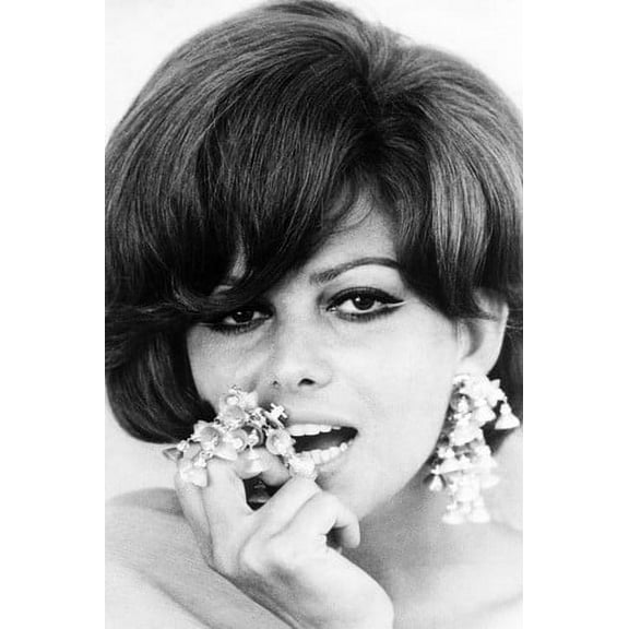 Claudia Cardinale beautiful exotic bare shouldered glamour pin up 24x36 Poster