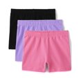 thumbnail image 1 of Pantalones cortos de moda The Children's Place para niñas, paquete de 3, 1 of 2