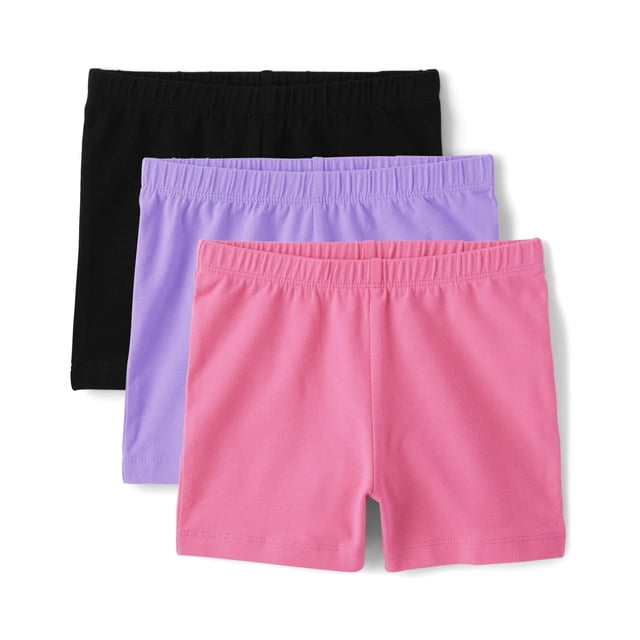 Pantalones cortos de moda The Children's Place para niñas, paquete de 3