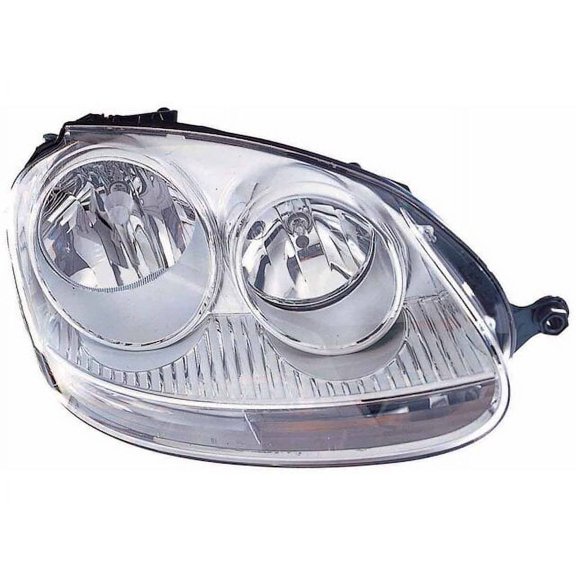 Right Headlight Assembly - Compatible with 2005 - 2010 Volkswagen Jetta 2006 2007 2008 2009