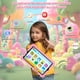 thumbnail image 4 of Tablet, Tablets Android 13 de 10 Pulgadas, Tablet para Niños, 12GB RAM y 128GB ROM 1TB Expandible, Cámaras Dual,1280 * 800 IPS HD, WiFi, IWAWA App Control Parental, Tablet Infantil Uso Rudo, 4 of 5