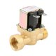 thumbnail image 2 of Válvula Solenoide eléctrica de entrada de agua operada por piloto cerrada Normal G1/2 de latón DC 12V VoborMX herramienta, 2 of 8