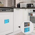 thumbnail image 4 of 2 Pieces Dishwasher Magnet Clean Dirty Sign with Magnetic Plate Kitchen Cute Cat and Dog Pattern Reversible Indicator, 4 of 7