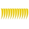 thumbnail image 3 of tredstone 12 Plumes Durables Aubes Jaunes 4 Pouces 1ensemble, 3 of 6