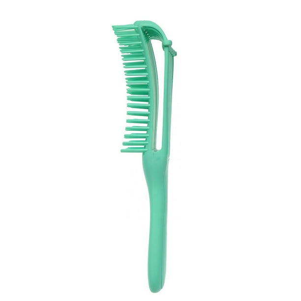 Peine para el cabello Cepillo desenredante para cabello natural Cepillo desenredante ajustable para Afro America Cabello ondulado y rizado Desenreda fácilmente el cabello largo seco y húmedo para herm