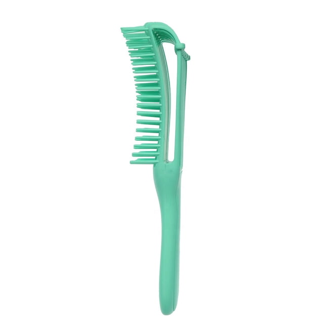 Peine para el cabello Cepillo desenredante para cabello natural Cepillo desenredante ajustable para Afro America Cabello ondulado y rizado Desenreda fácilmente el cabello largo seco y húmedo para herm
