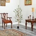 thumbnail image 4 of Nearly Natural 4.5' Olive Artificial Tree, Green, 4 of 4