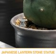 thumbnail image 2 of ColoMX Mini arenisca estatua de pagoda figuras de linterna japonesa decoración del jardín asiático para el micro paisaje de bricolaje decoración del terrario, 2 of 8