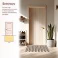 thumbnail image 3 of ODIKA 4' x 6' Machine Washable Non-Slip Area Rug, Geometric Diamond High Traffic Rug, Brown, 391920, 3 of 7