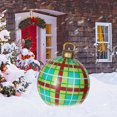 thumbnail image 1 of Bola decorativa inflable de Navidad al aire libre Bola inflable gigante de Navidad Decoraciones para árboles de Navidad Wmkox8yii shdjk3946, 1 of 1