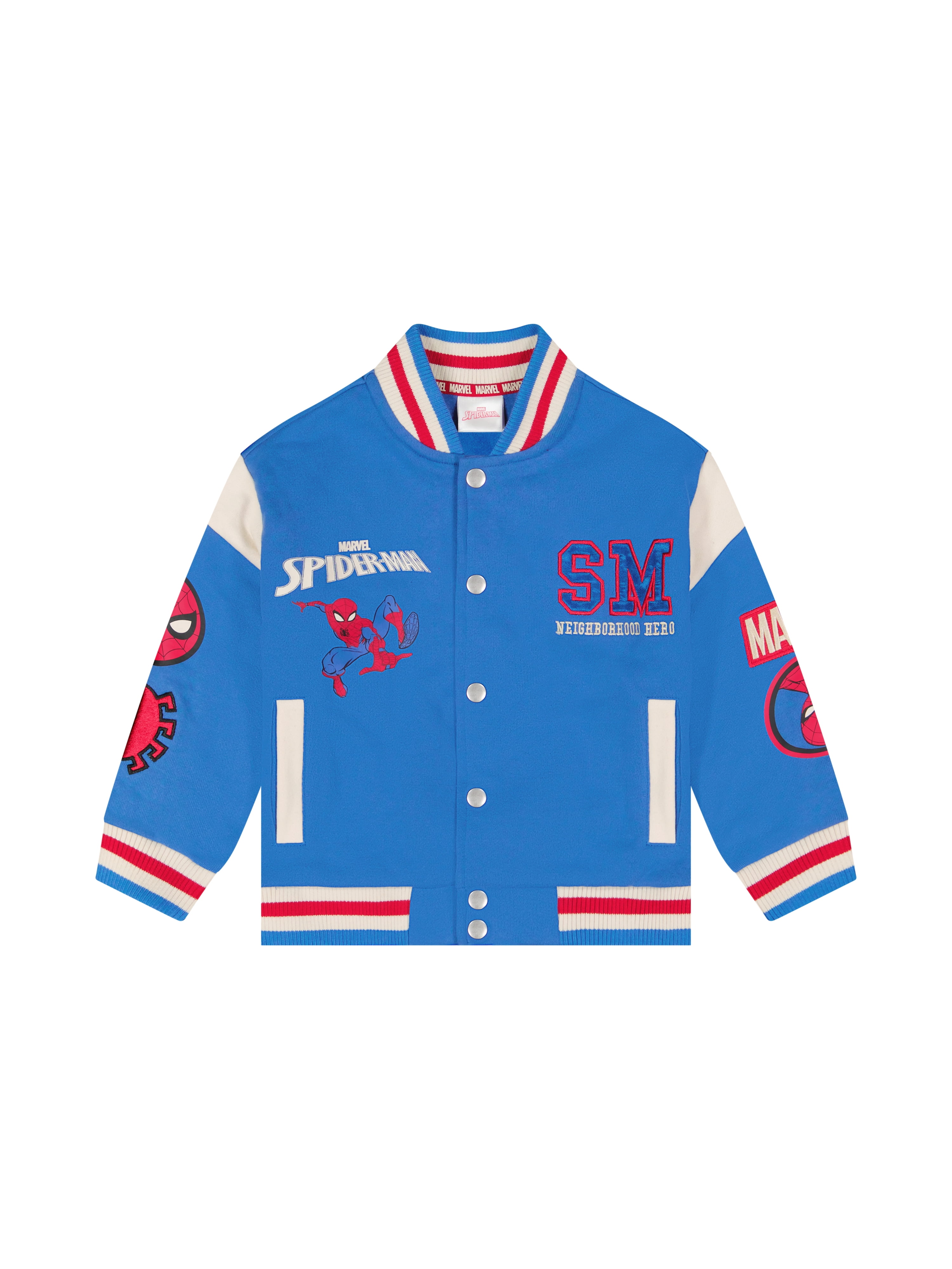 Spiderman Toddler Boy Bomber Jacket, Sizes 12M-5T