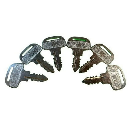 6 Pack 50# 393 18510-63720 Ignition Keys For Kubota Tractor Models M4900 M5700 M6800 M8200 M9540 M6040