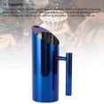 thumbnail image 4 of Jarabos De Agua De Acero Inoxidable 1L 304 Dispensador De Bebidas De Metal De Grado Con Boquilla A Prueba De Fugas, Diseño De Cuerpo Recto Para Cócteles Té Helado Cervecer, 4 of 7
