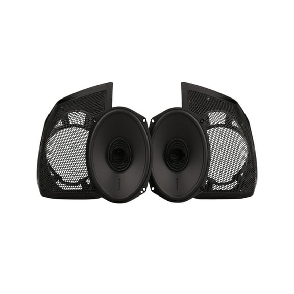 New Rockford Fosgate HD24BL69 6x9" Saddlebag Cut-In Speaker for 2024  Harley