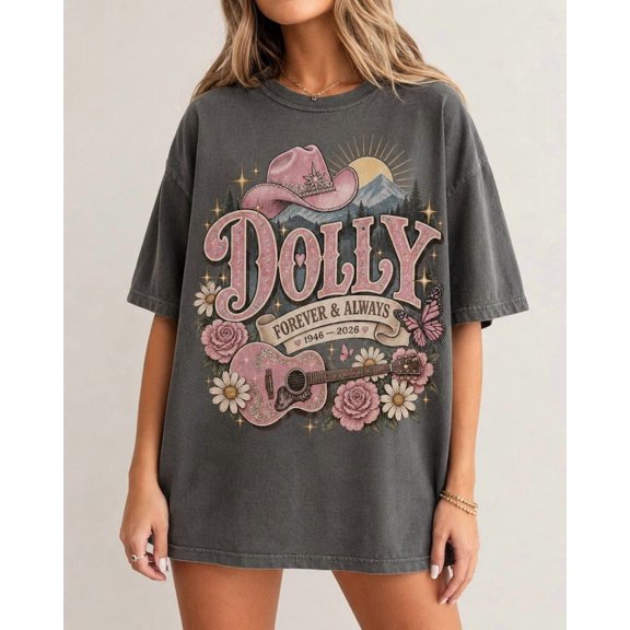 Dolly Memorial Shirt, Dolly Tee, RIP Dolly Shirt, Country Music Legend Tribute, Dolly Fan Gift