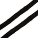 thumbnail image 4 of Accesorios de de cuerdas elásticas elásticas negras de 2x 0.8cm 18 yardas, 4 of 8