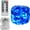 04 Blue, variant on Twinkle Christmas Lights Battery Operated, 33ft 100 LED Silver Wire Fairy String Light, Remote Control 8 Modes Indoor Outdoor Xmas Tree Wedding Party Decorations
