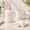 Novel, variant on Novel 3-Piece Ceramic Bathroom Accessories Set with Pink Bow Design