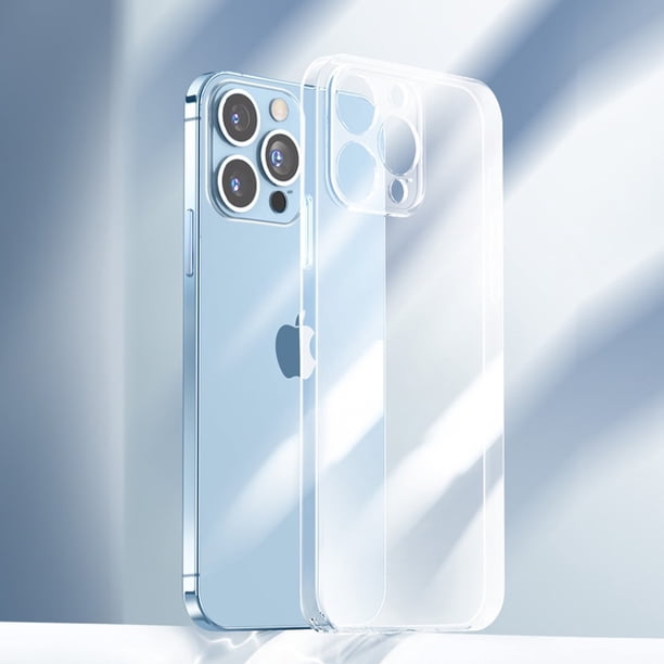 Funda de cristal templado de diamante transparente de lujo para iPhone 14 Plus 13 12 11 Pro Max Mini funda de silicona suave a prueba de golpes Tan Jianjun unisex