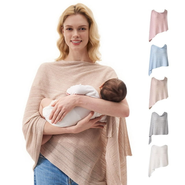 Cobertor de Lactancia Momcozy Ultra Ligero, Suave y Transpirable de Lyocell