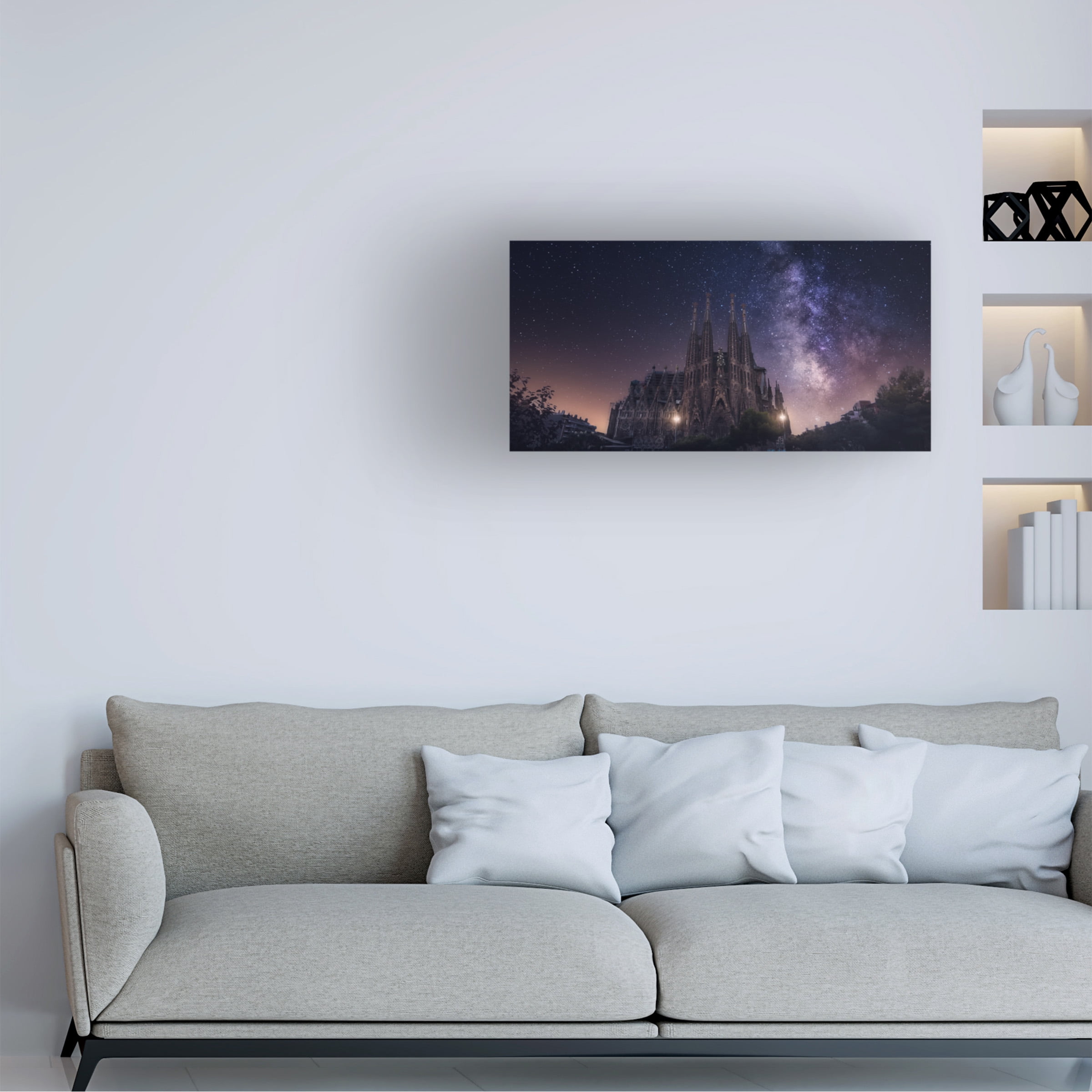 Carlos F. Turienzo 'Sagrada Familia' Canvas Art