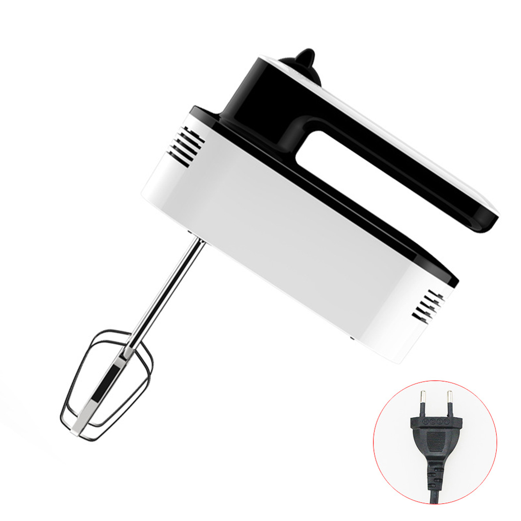 Electric Hand Mixer 5 Speed w/ Storage Base Hand Held Mixer Stainless