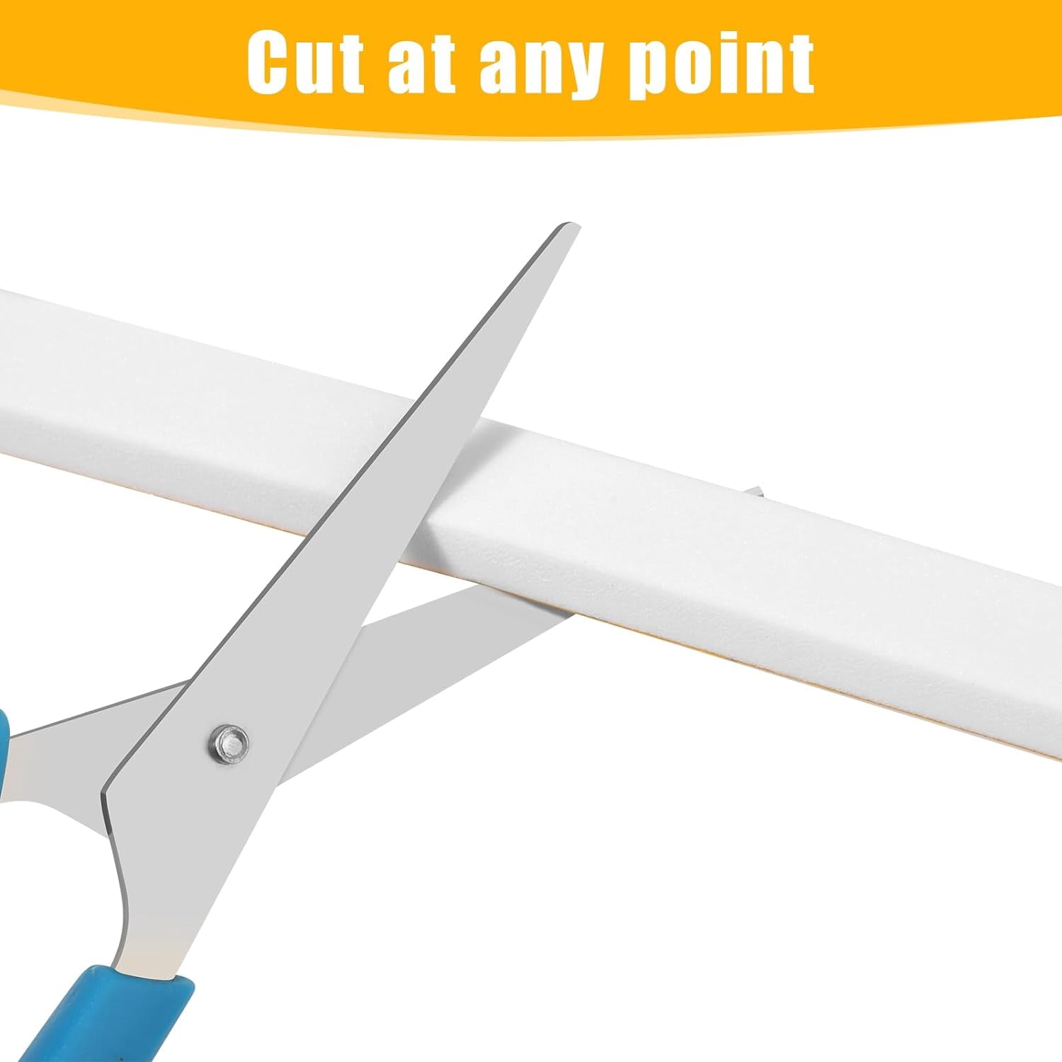 FRKSMD-Weather Stripping Door Seal Strip (3/5 Inch X 1/8 Inch X 26Feet), Strong Adhesive, Lightproof, Soundproof, Weatherproof Foam Tape Insulation for Sliding Door, Front Door Frame, Windows- White