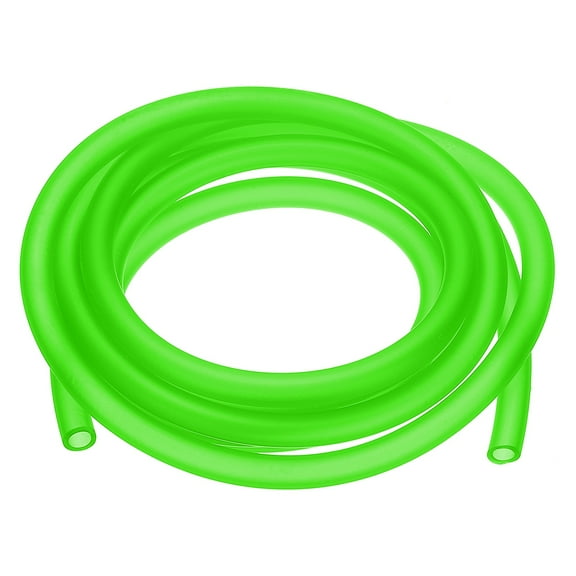 Fuel Line Hose Tube, Petrol Fuel Gas Line Pipe Hose Tubing, 1/4" ID 6.6 ft for Small Engine Power Tools (Green)