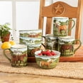 thumbnail image 2 of Certified International  York Stables 18 oz. Mugs, Set of 4 Assorted Designs, 2 of 2