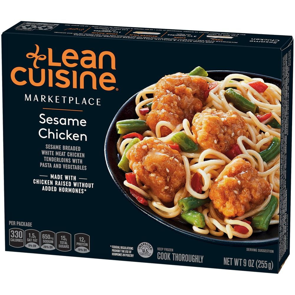 Nestle Stouffers Lean Cuisine Sesame Chicken Entrée, 9 Ounce -- 12 per Case.