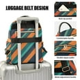 thumbnail image 3 of FORMRS Mini Backpack Purse for Women Quilted Travel Daypack Casual Shoulder Bag, Retro Stripes, 3 of 7