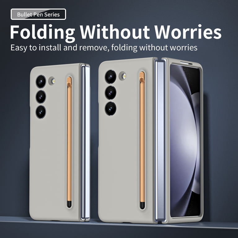 for Samsung Galaxy Z Fold 6 5G Case with S Pen Slot & S Pen