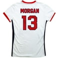 thumbnail image 3 of Icon Sports Girl's Youth USWNT Players Assn Soccer Team Short Sleeve V-Neck Game Day Jersey, 3 of 3