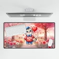 thumbnail image 4 of Happy Valentine’s Day Adorable British Shorthair Kitten Holding Heart Balloon Desk Mat Full Keyboard Mouse Pad Cat Lover Kitten Owner Gifts Large Mousepad - 00030, 4 of 5
